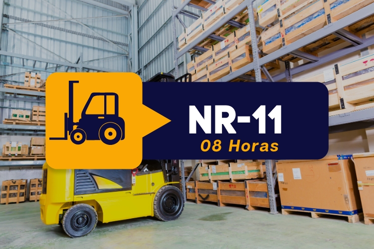NR 11 – Operador de Empilhadeira – Teórico – 8 Horas